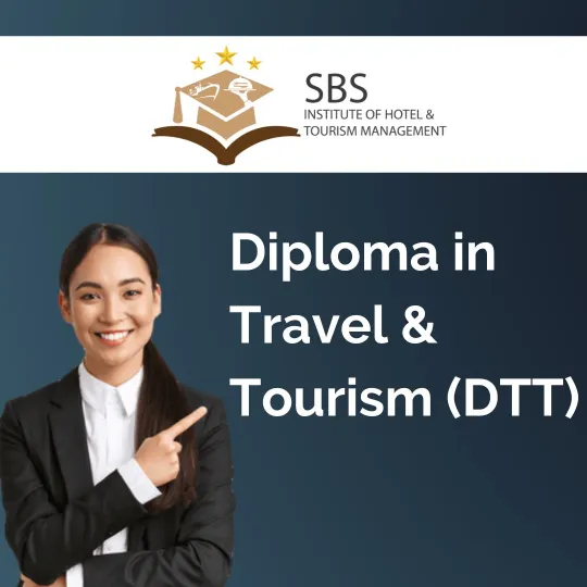 Diploma in Travel & Tourism Course in Mumbai (DTT) | SBS Institute of Hotel Management in Virar, Mumbai