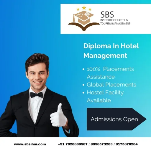Diploma in Hotel Management (DHM) | SBS Institute of Hotel Management